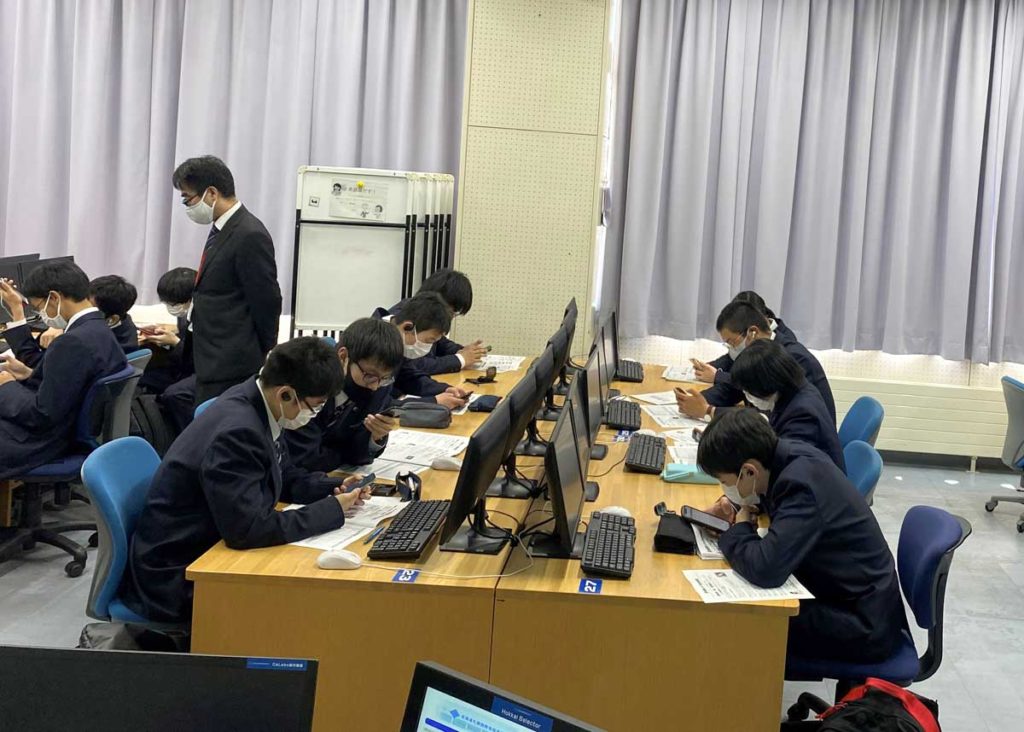 学校法人の導入事例 北海道札幌国際情報高等学校 様 Brains Eラーニングでログイン ブレインズ 英検対策 英語4技能